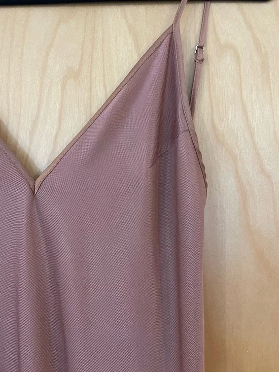 Fleur du Mal Slip Maxi Dress in Antique Rose - Picture 8 of 10